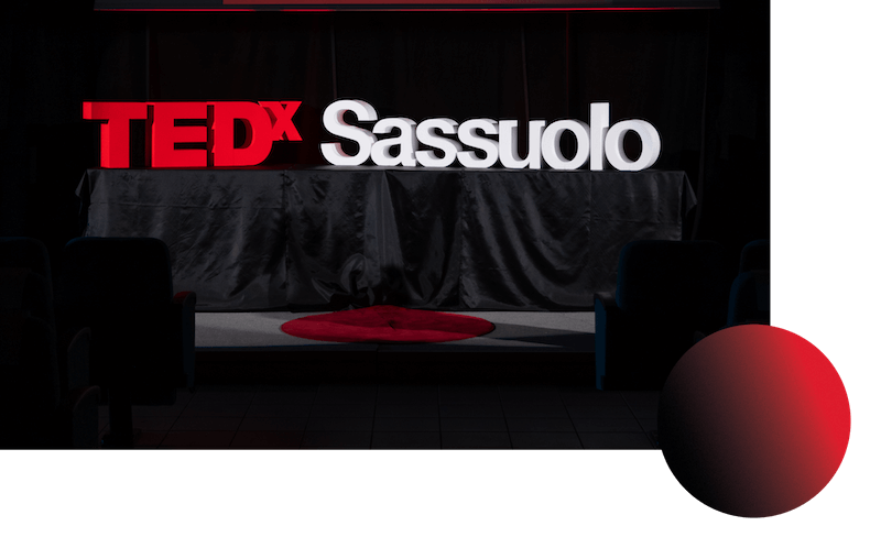 Palco TEDx Sassuolo